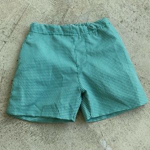 Gingham shorts NWT